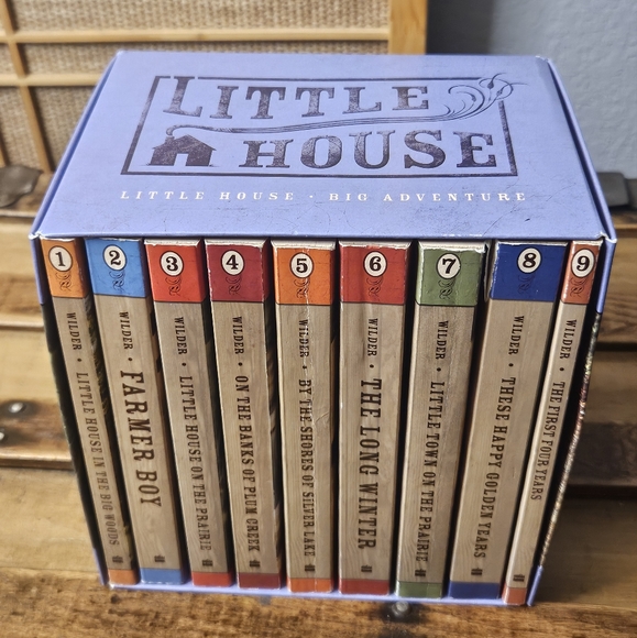 Harper Collins Publishers Other - Little House Big Adventure 2009 Laura Ingalls Wilder Paperback Box Set Books 1-9